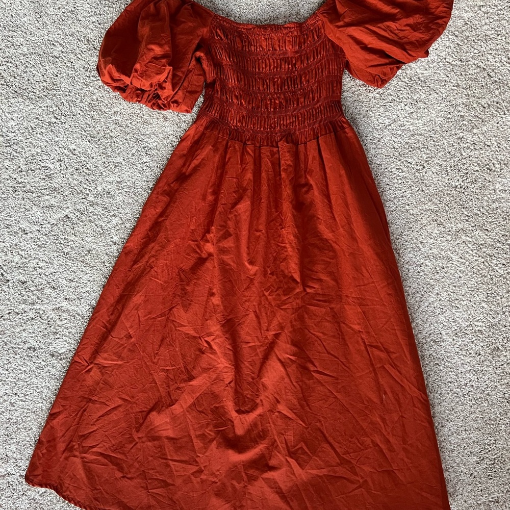 Elegant Red Kids Dress